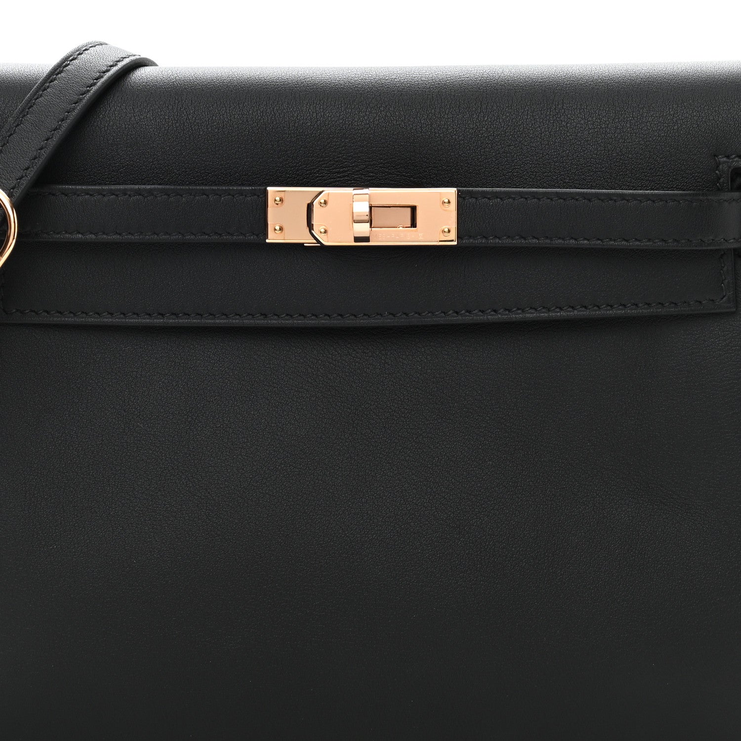 Hermes Swift Kelly Danse II Belt Bag Black 9 of 12