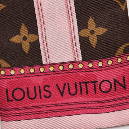 Louis Vuitton Silk Monogram Summer Trunks Bandeau Brown 4 of 7