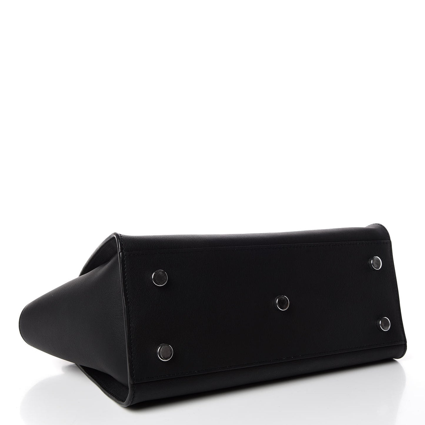 Smooth Calfskin Baby Monogram Downtown Cabas Black