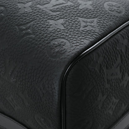Louis Vuitton Taurillon Monogram Keepall Bandouliere 50 Black 10 of 10