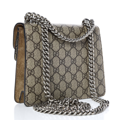 Gucci GG Supreme Monogram Mini Dionysus Shoulder Bag Taupe 3 of 9