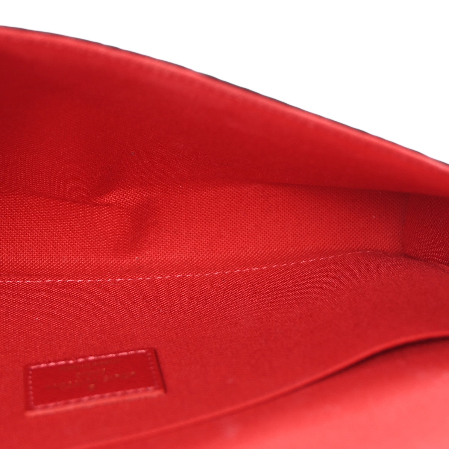 Louis Vuitton Damier Ebene Pochette Felicie Chain Wallet 6 of 10