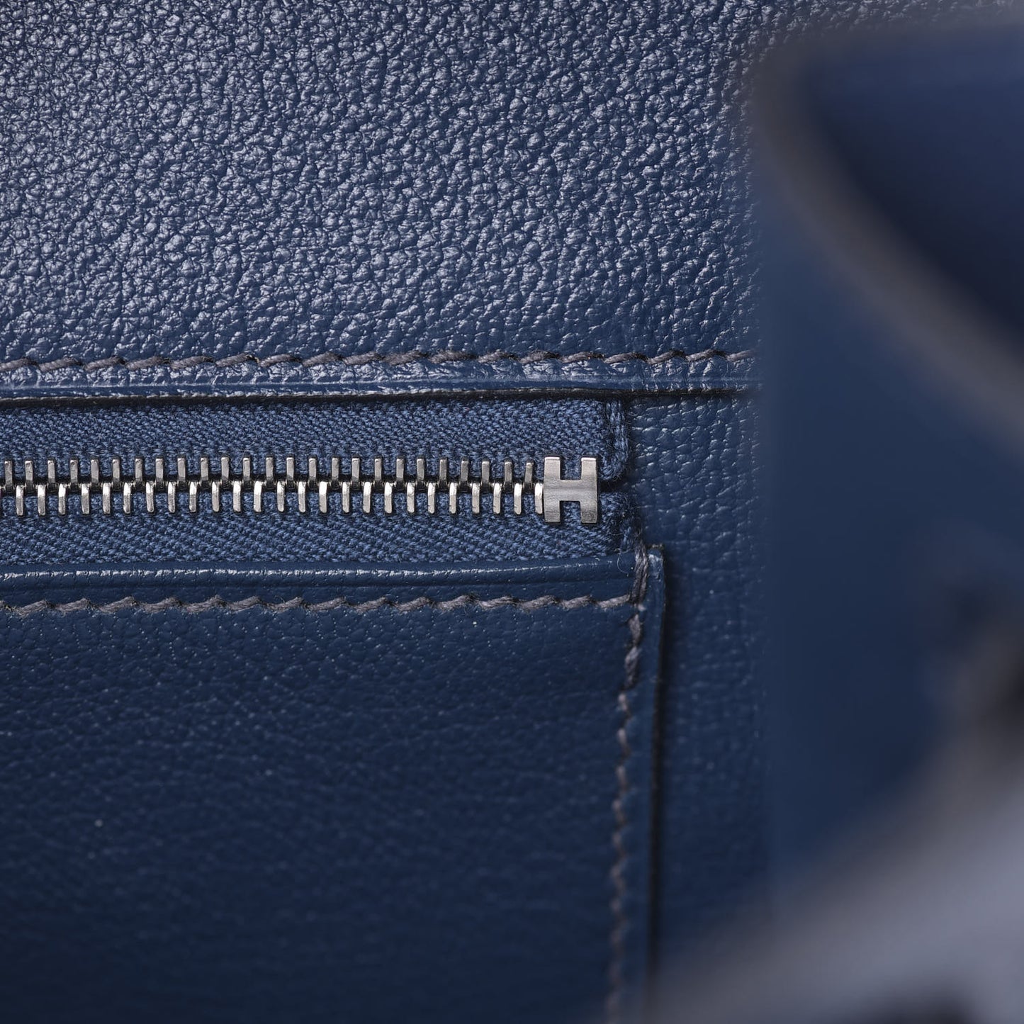 Togo Birkin 40 Bleu Thalassa