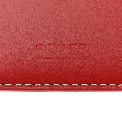 Goyard Goyardine Grenelle Passport Wallet Red 6 of 8