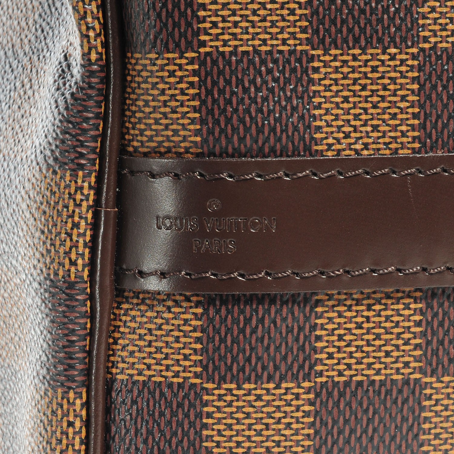 Louis Vuitton Damier Ebene Speedy Bandouliere 30 8 of 9