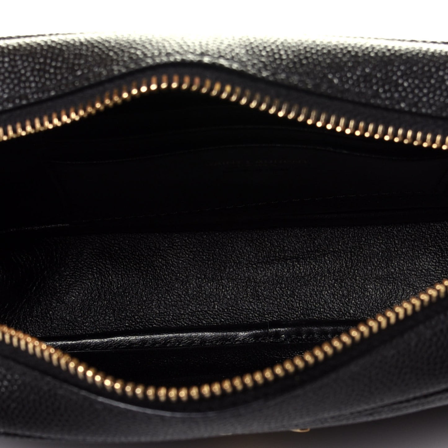 Grain De Poudre Matelasse Monogram Mini Lou Camera Bag Black