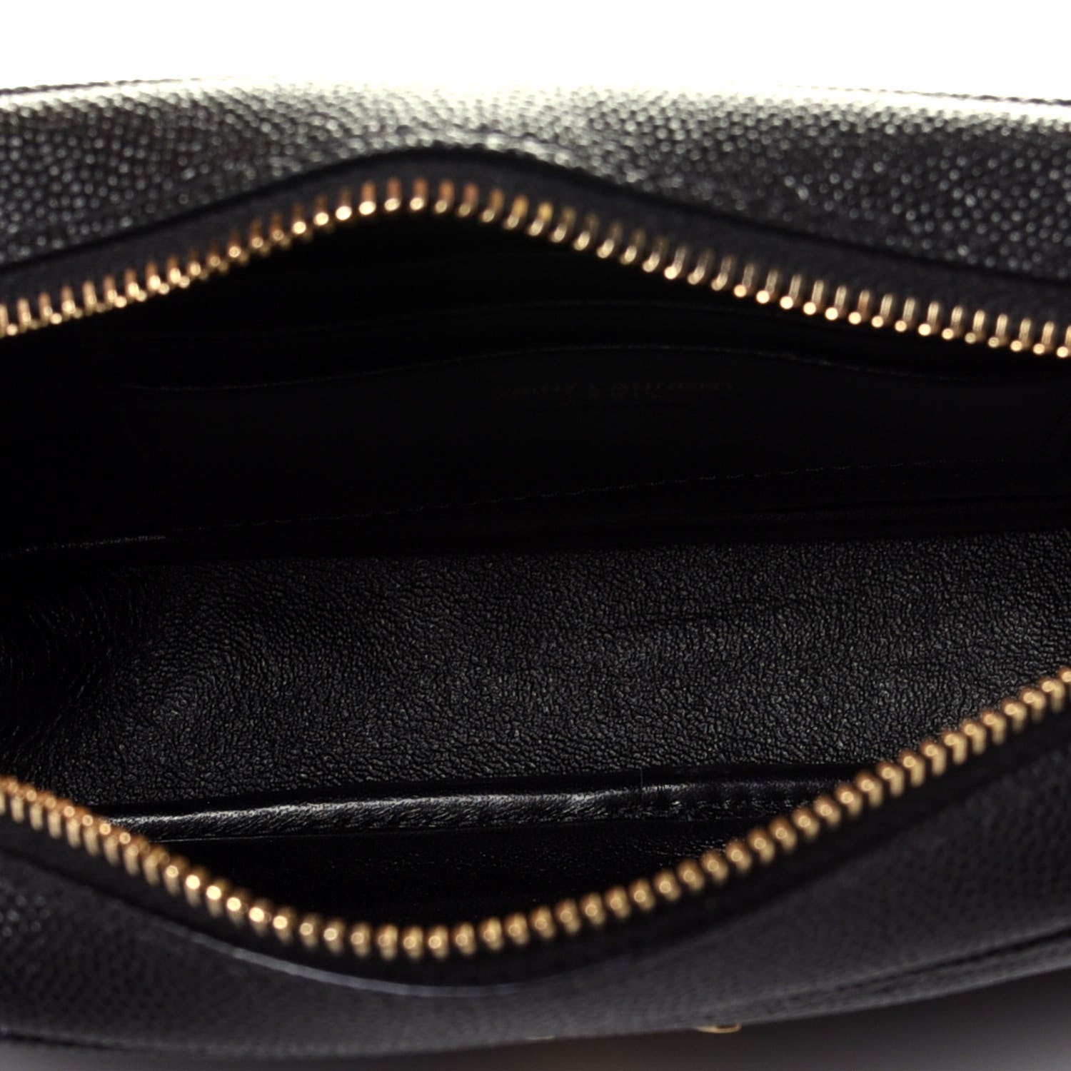 Saint Laurent Grain De Poudre Matelasse Monogram Mini Lou Camera Bag Black 5 of 9