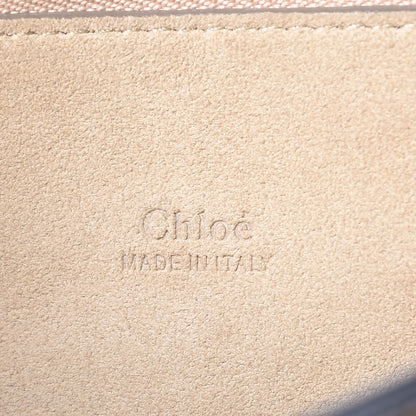 Chloe Calfskin Diamond Embossed Medium Faye Shoulder Bag Black 6 of 16
