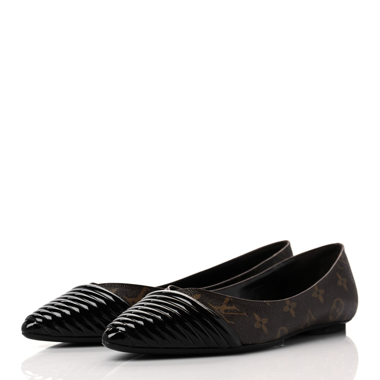 Monogram Inspired Ballerina Flats 40