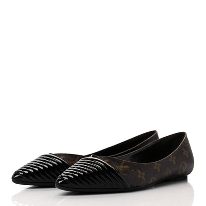 Louis Vuitton Monogram Inspired Ballerina Flats 40 3 of 7