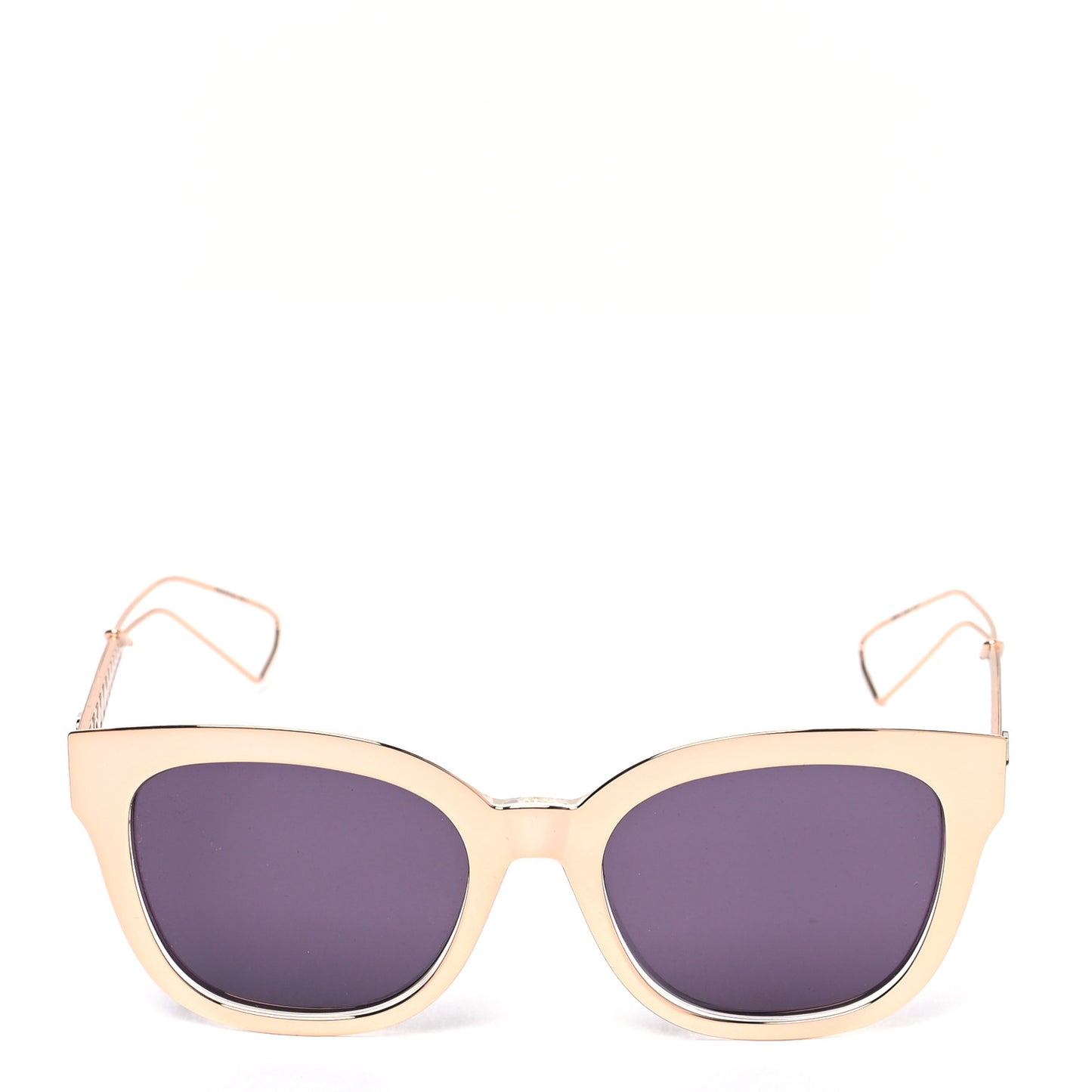 Metal Diorama 1 Sunglasses Gold