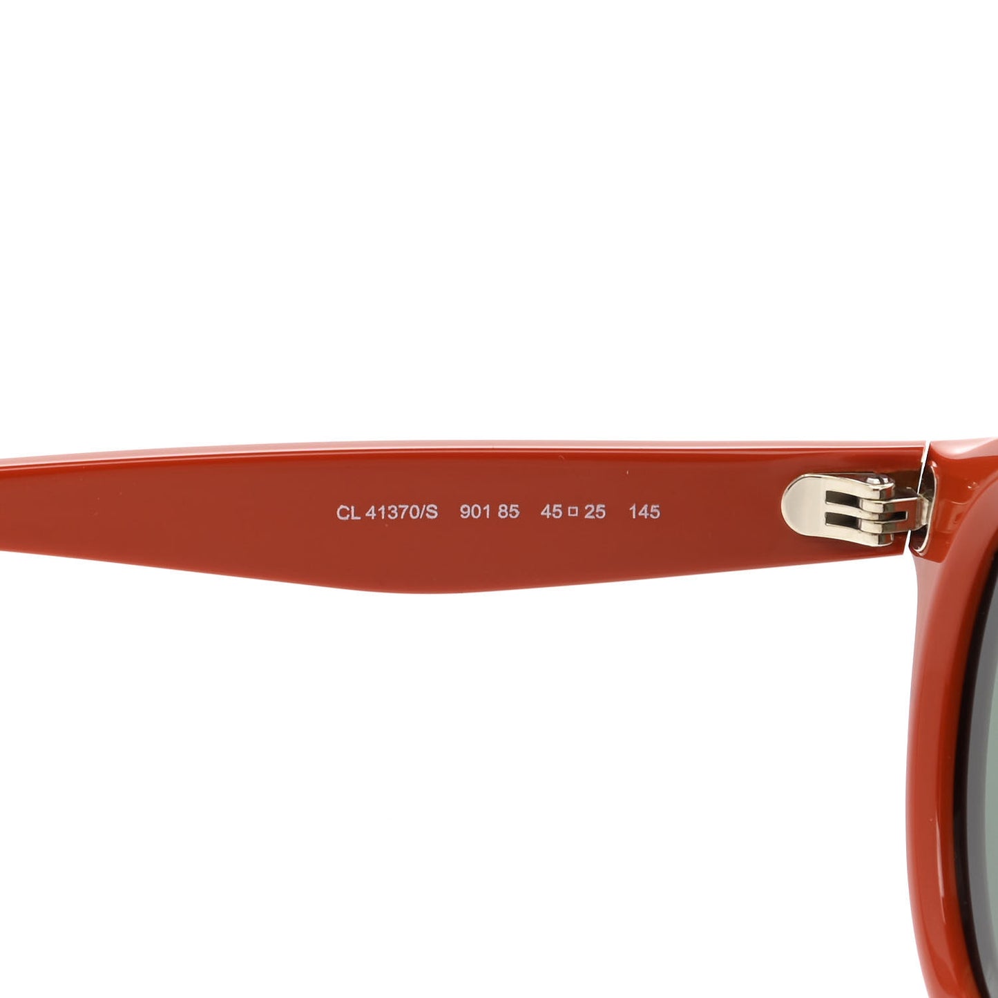 Acetate Bevel Cat Sunglasses CL41370/S Orange