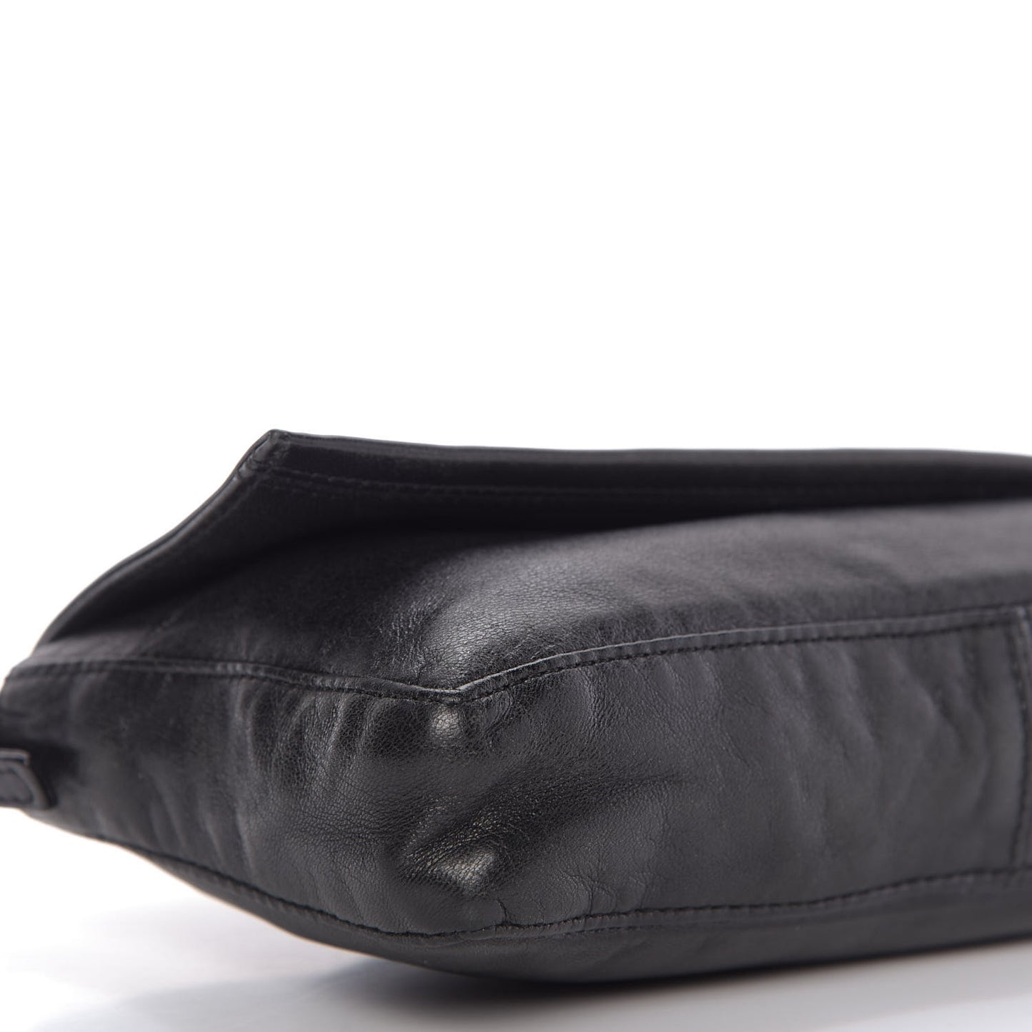 Calfskin Baguette Black