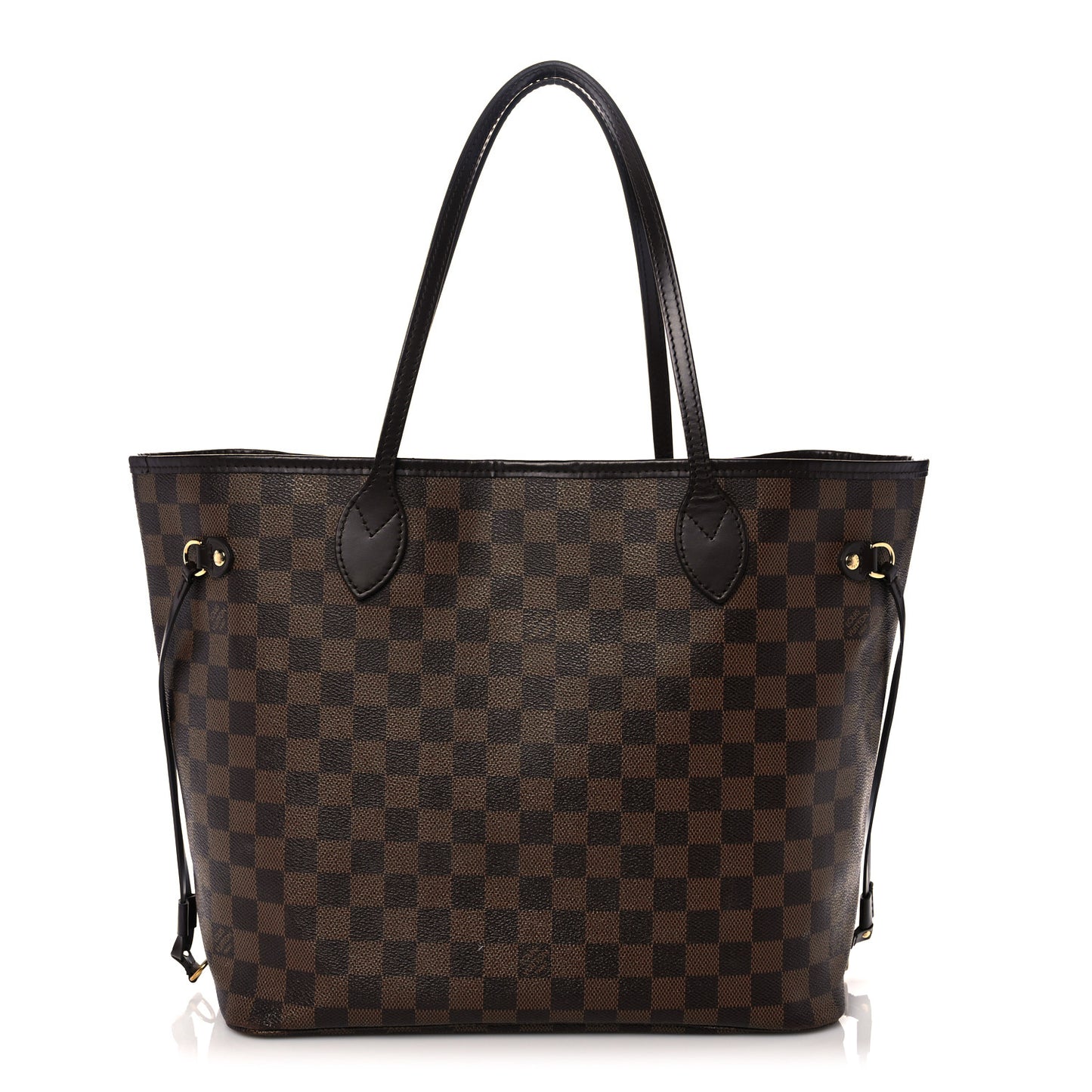 Damier Ebene Neo Neverfull MM Rose Ballerine