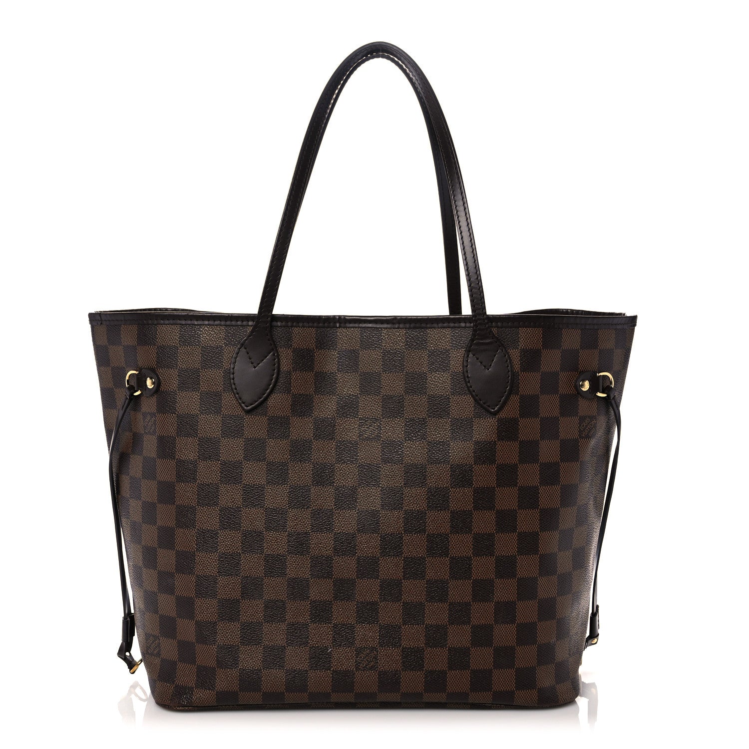 Louis Vuitton Damier Ebene Neo Neverfull MM Rose Ballerine 1 of 24