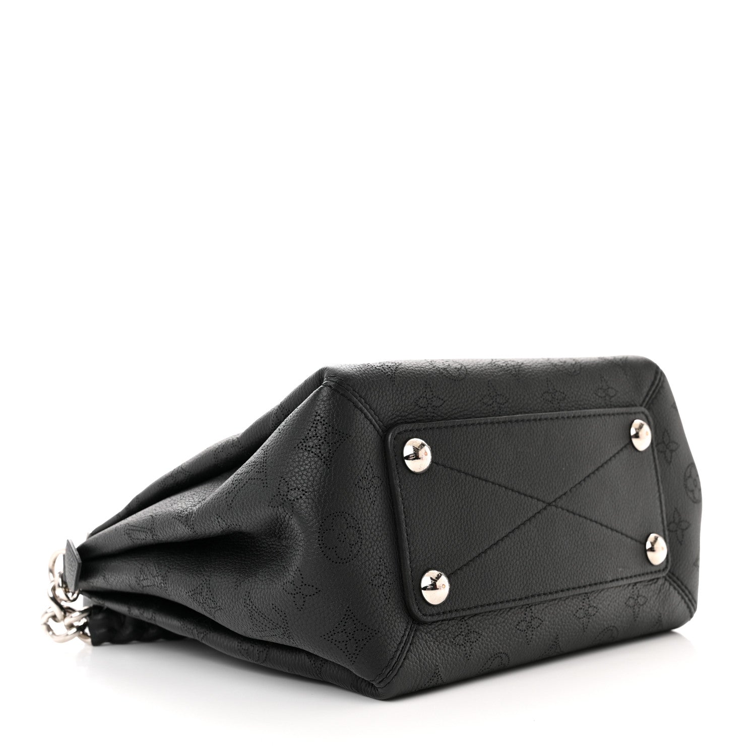 Louis Vuitton Mahina Babylone Chain BB Black 4 of 11