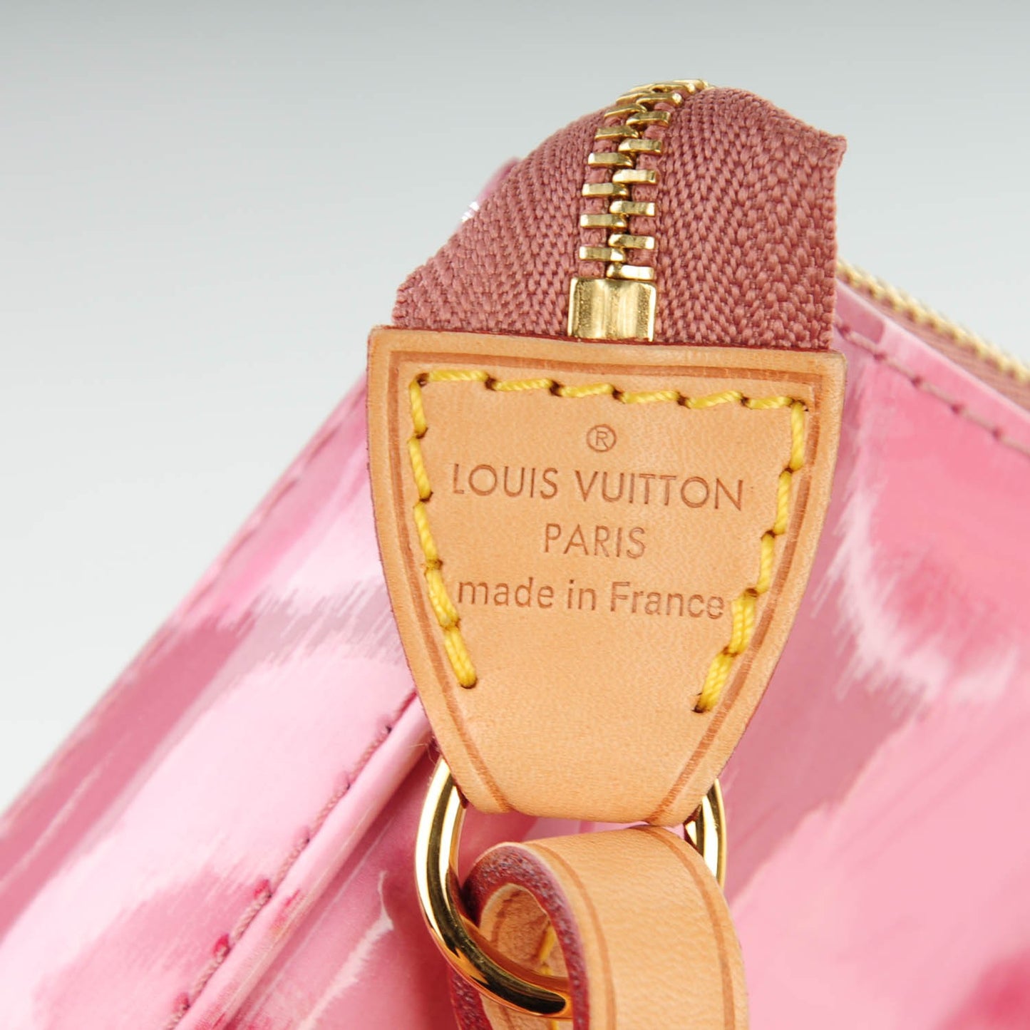 Vernis Ikat Pochette Accessories NM Rose Velours