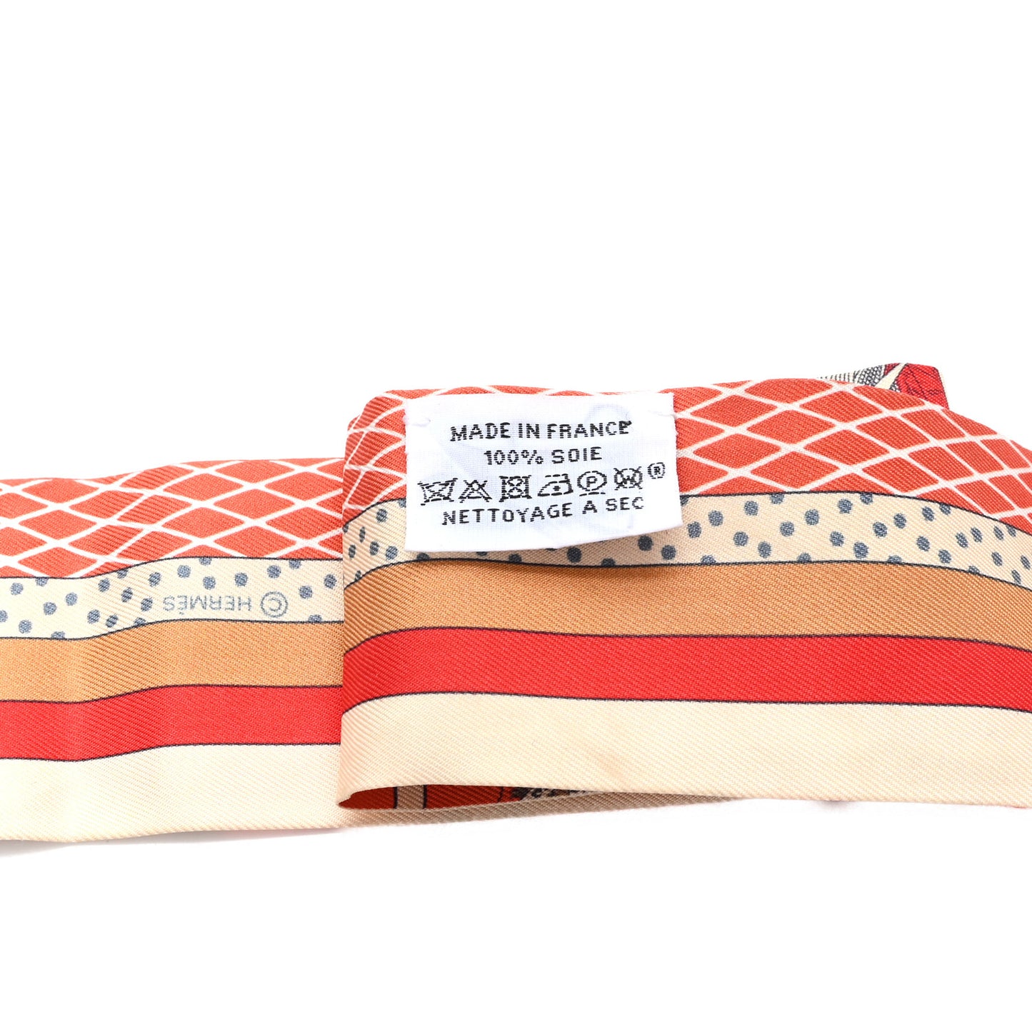 Silk Twilly Grand Theatre Nouveau Rouge Rose Multicolor