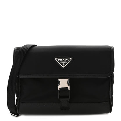 Prada Re-Nylon Saffiano Smartphone Case Crossbody Black 1 of 9
