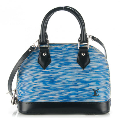 Louis Vuitton Epi Alma BB Denim Light 1 of 6