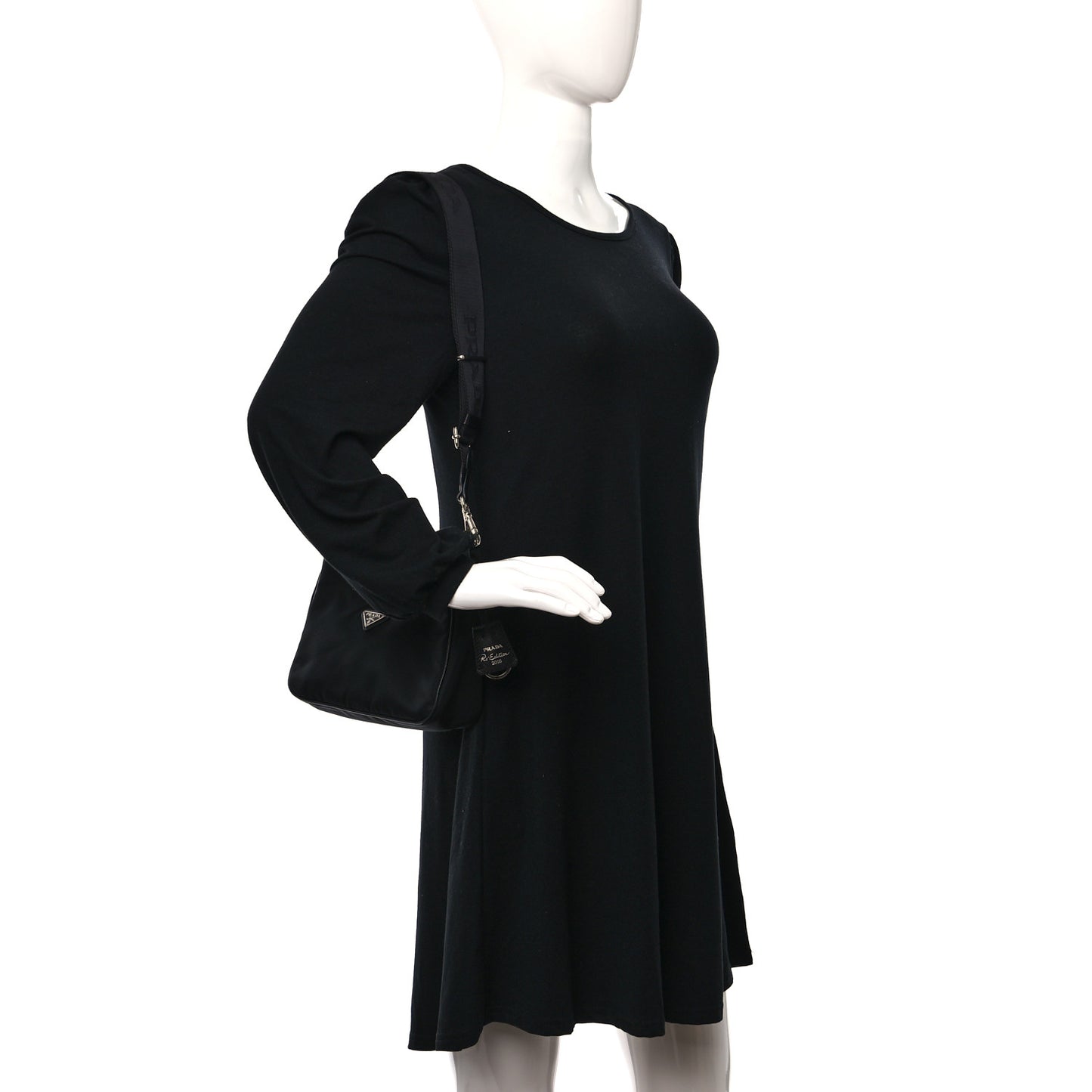 Nylon Re-Edition 2005 Shoulder Bag Black