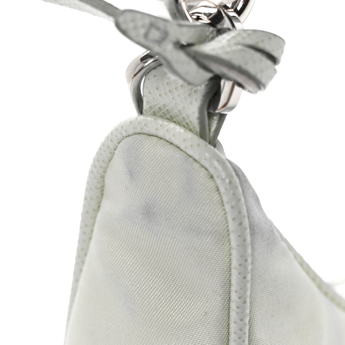 Re-Nylon Saffiano Re-Edition 2005 Shoulder Bag Acqua