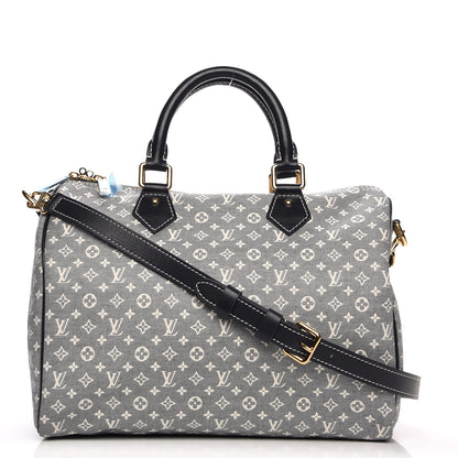 Louis Vuitton Monogram Idylle Speedy Bandouliere 30 Encre 1 of 8