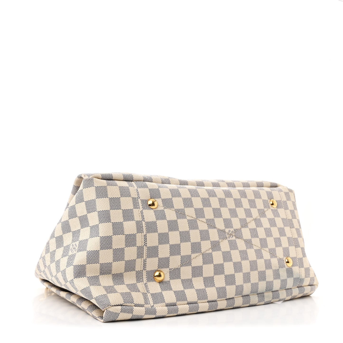 Damier Azur Artsy MM