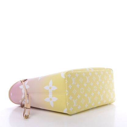 Louis Vuitton Monogram Giant By The Pool Neverfull MM Light Pink 4 of 10