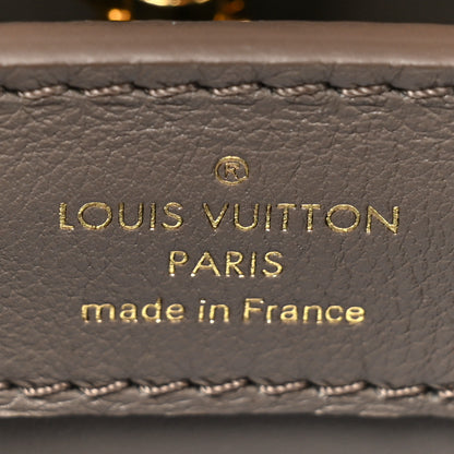 Louis Vuitton Calfskin Since 1854 Embroidered Capucines BB Ecru Taupe 7 of 13