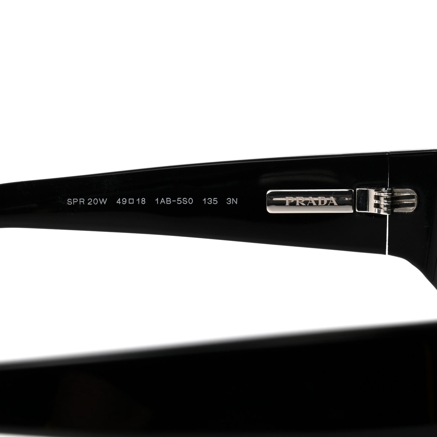 Acetate Sunglasses SPR 20W Black