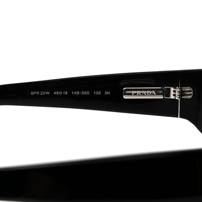 Prada Acetate Sunglasses SPR 20W Black 6 of 8