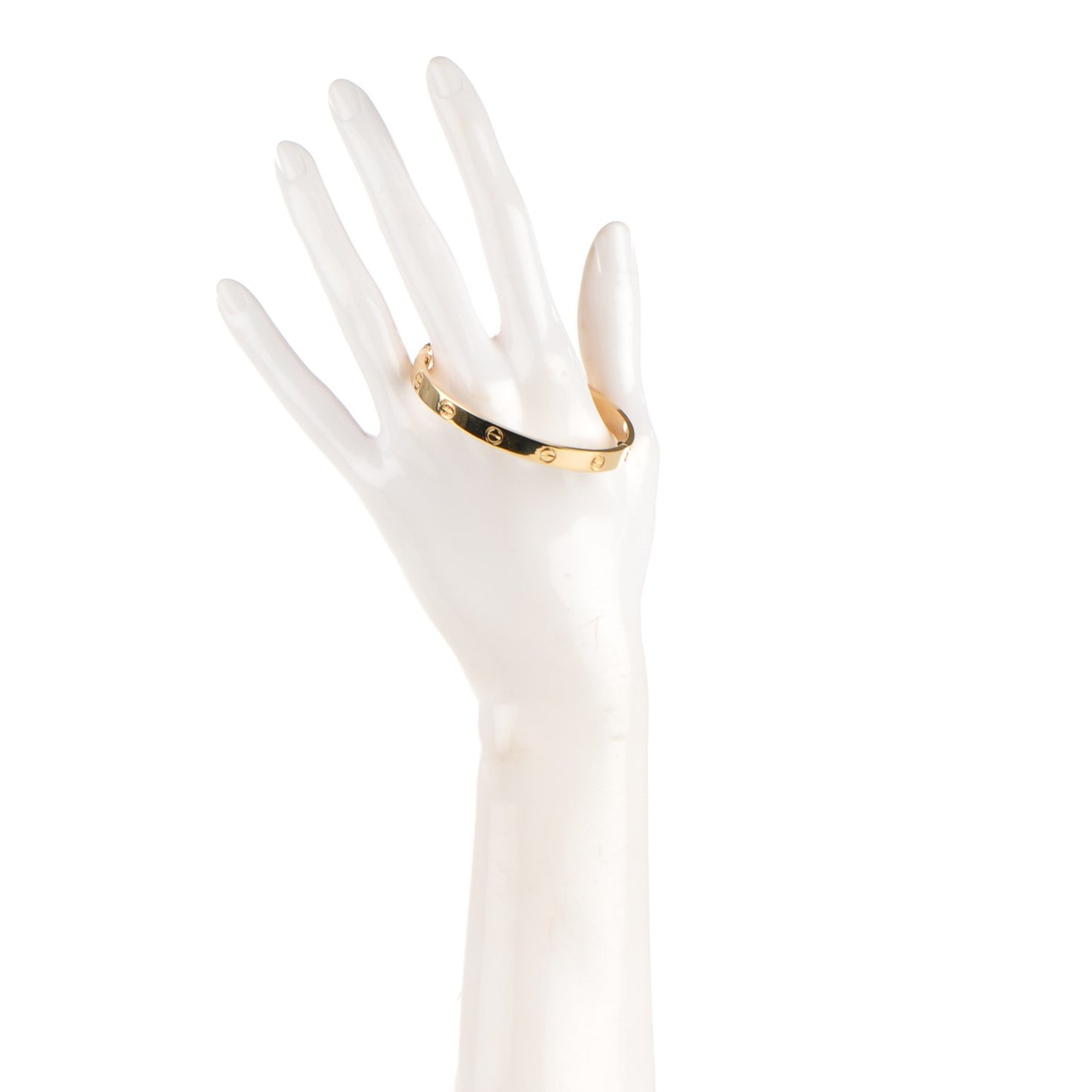 18K Yellow Gold LOVE Bracelet 17