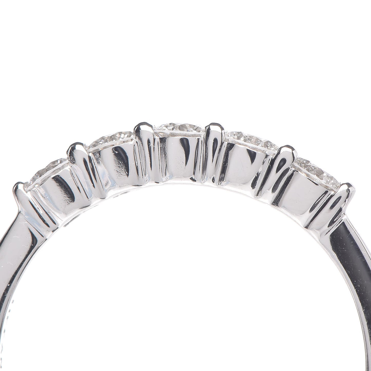 Platinum Diamond Five-Stone Ring 53 6.25