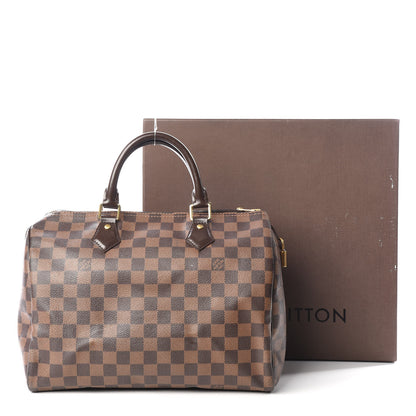 Louis Vuitton Damier Ebene Speedy 30 12 of 12