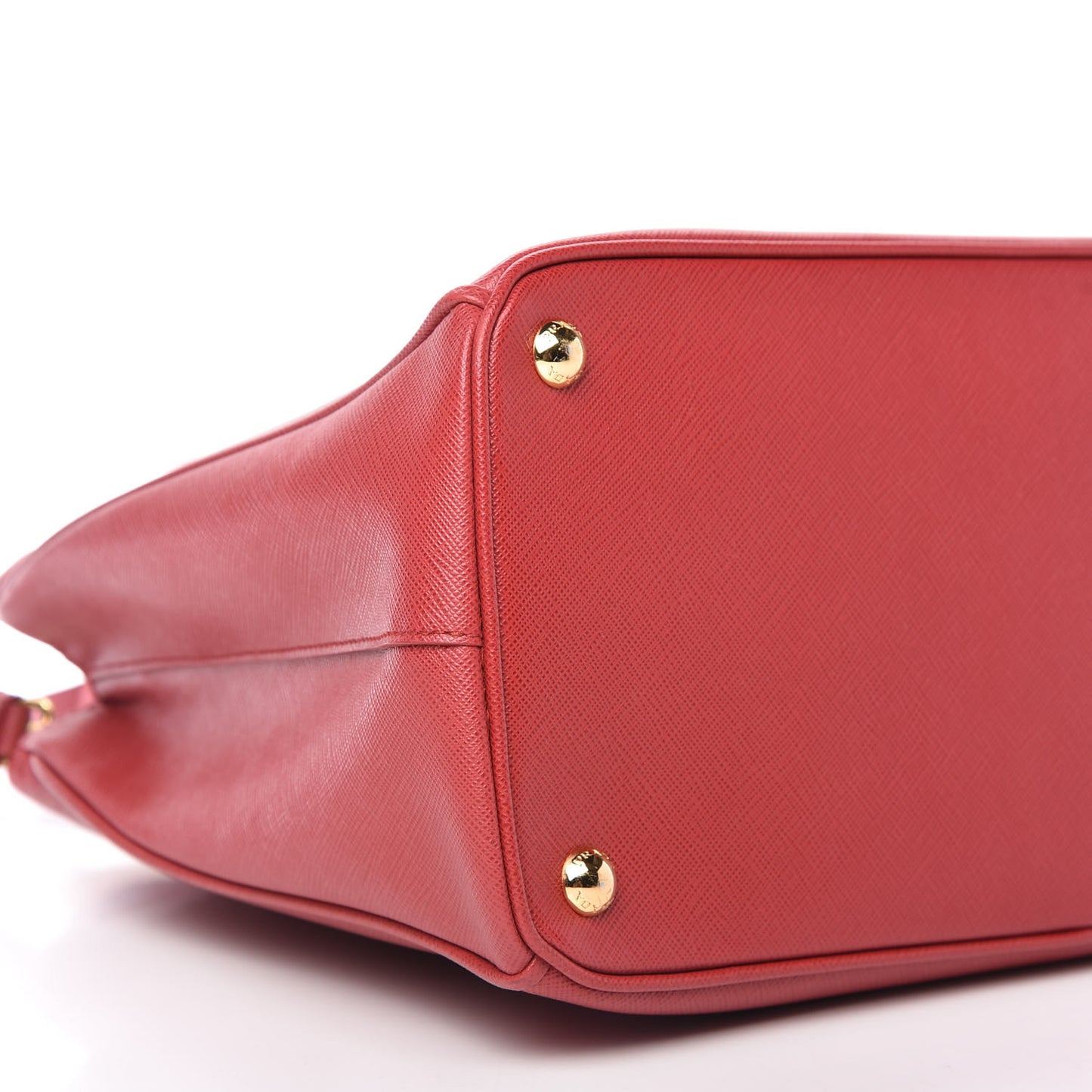 Saffiano Lux Medium Tote Fuoco