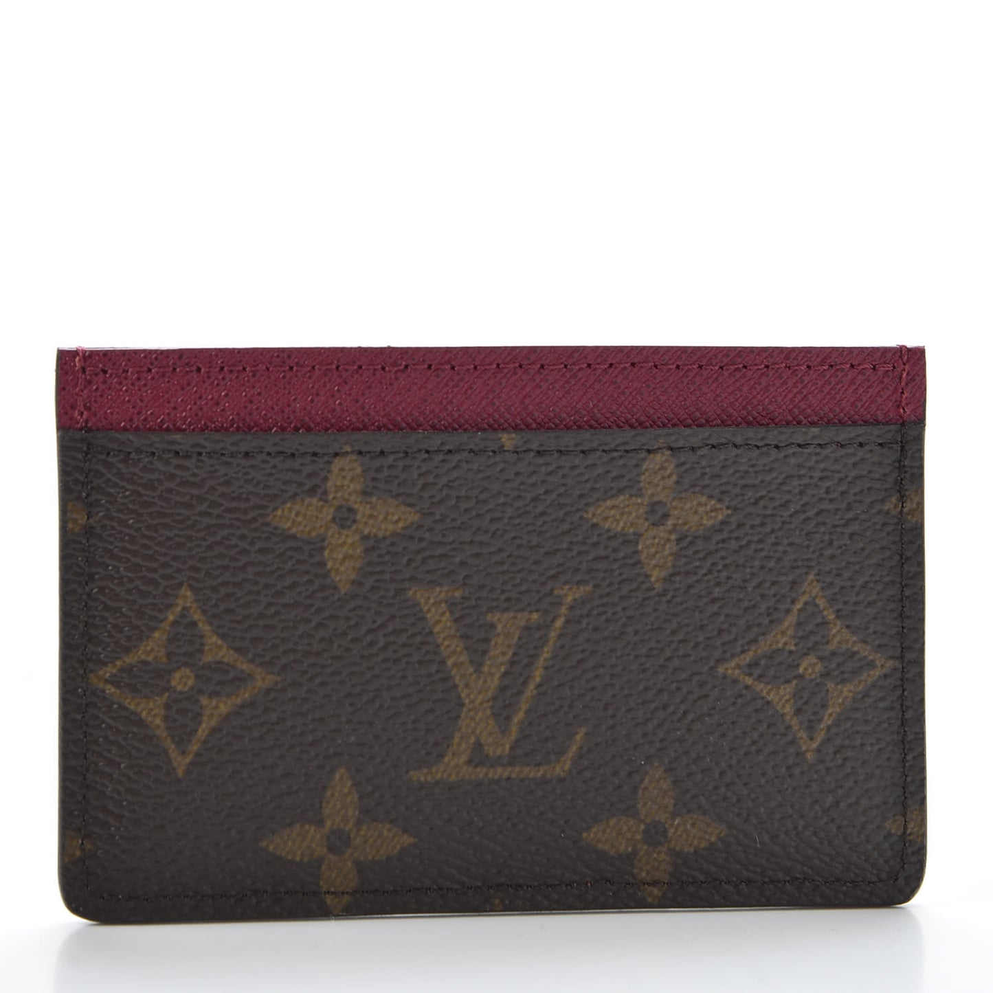 Monogram Card Holder Fuchsia