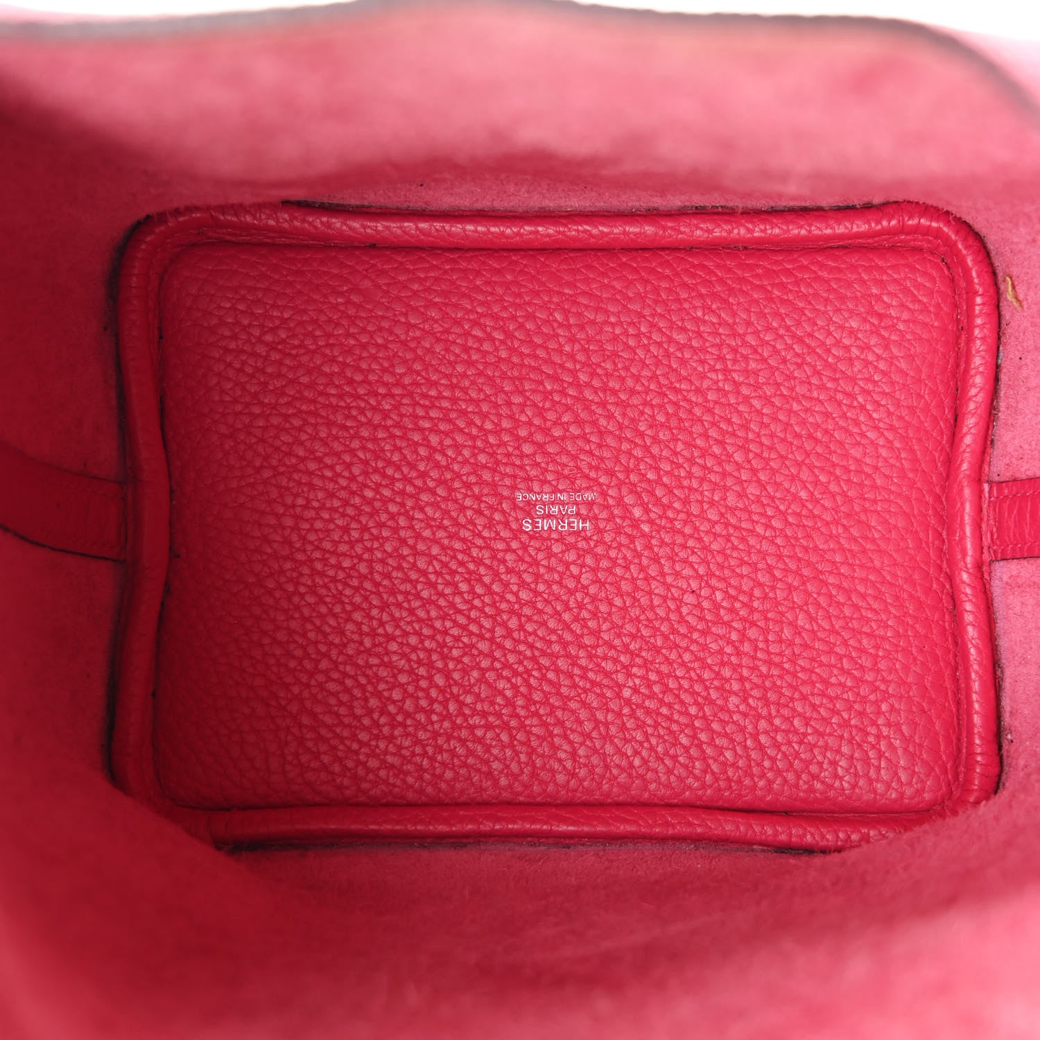Hermes Taurillon Clemence Swift Eclat Picotin Lock 18 PM Rose Mexico Rouge De Coeur 5 of 11