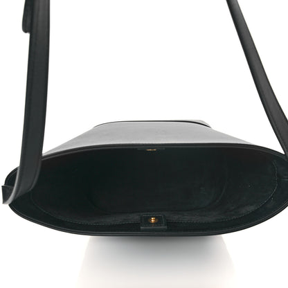 Celine Smooth Calfskin Triomphe Small Bucket Bag Black 5 of 10