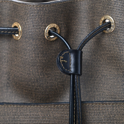 Fendi Coated Canvas Bucket Bag Brown 8 of 15