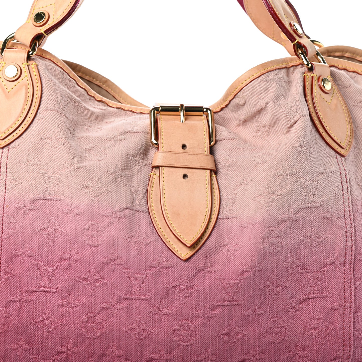 Denim Quilted Monogram Sunbeam Rouge Fauviste