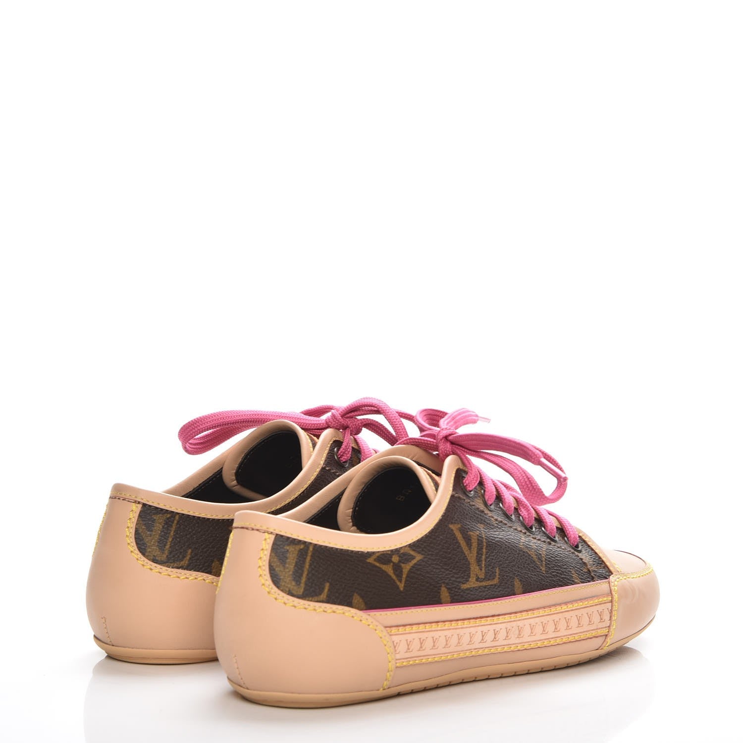 Louis Vuitton Monogram Capucine Sneakers 34.5 4 of 9