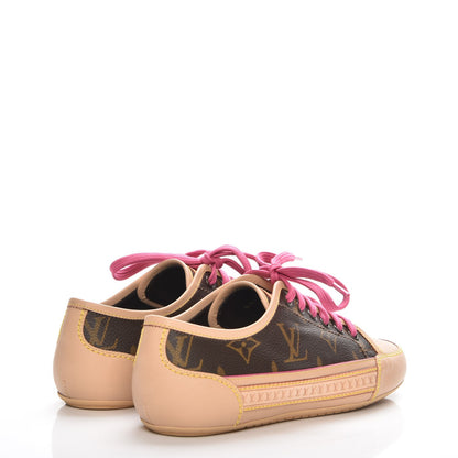 Louis Vuitton Monogram Capucine Sneakers 34.5 4 of 9