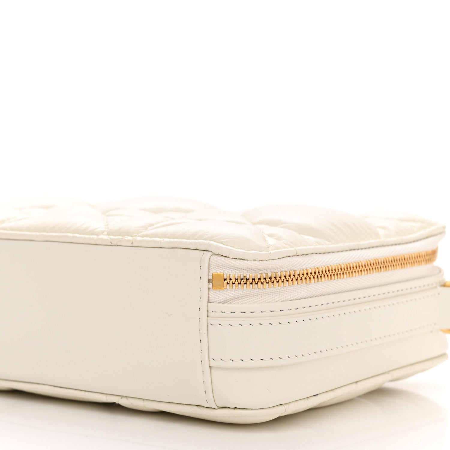 Christian Dior Calfskin Macrocannage Caro Box Bag Latte 9 of 10
