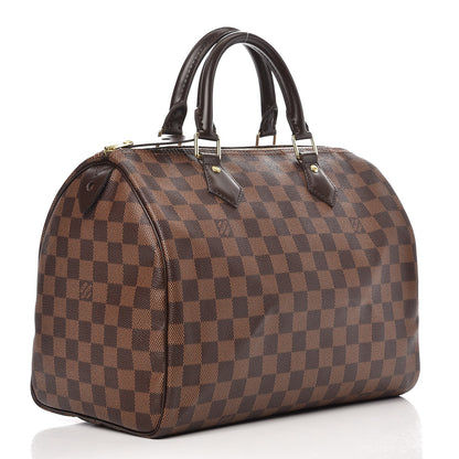 Louis Vuitton Damier Ebene Speedy 30 3 of 7