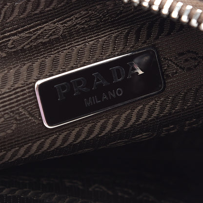 Prada Tessuto Nylon Saffiano Re-Edition 2005 Shoulder Bag Cacao 6 of 10