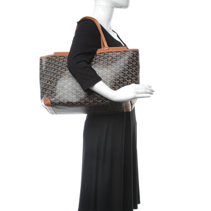 Goyard Goyardine Bellechasse PM Black Gold 2 of 10