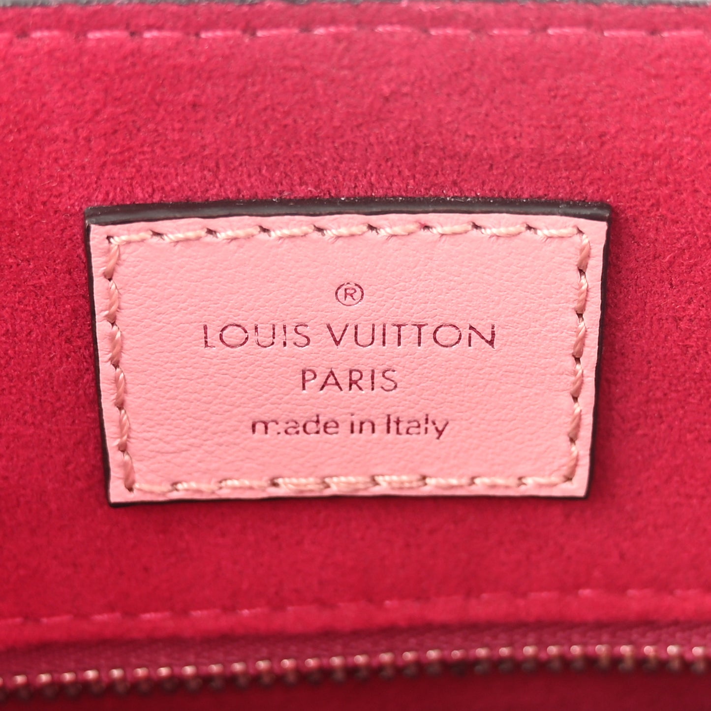 Epi Sac Plat BB Rose Ballerine