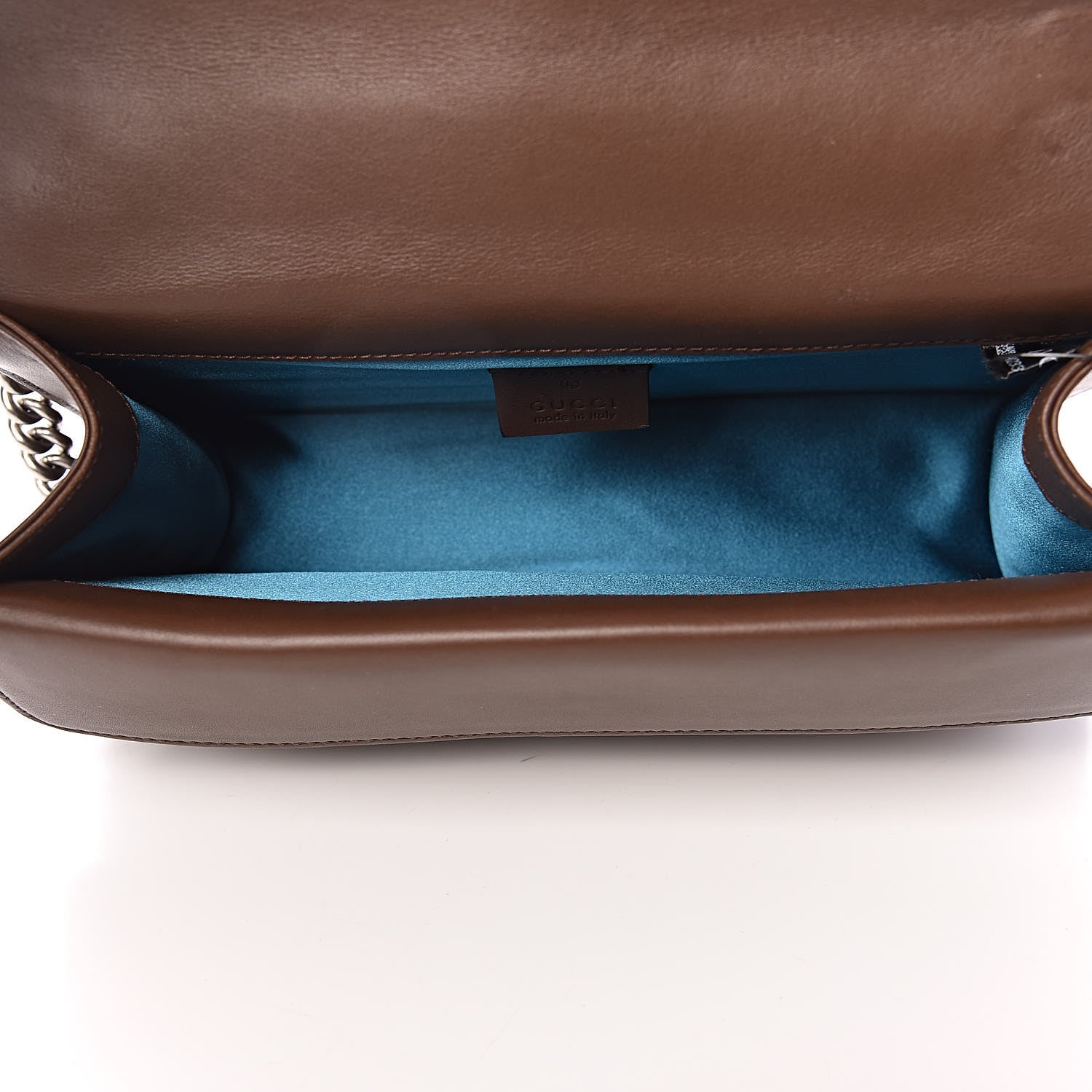 Gucci Velvet Moon Calfskin Crystal GG Monogram Small Dionysus Shoulder Bag Brown Vintage Cocoa Black Diamond 7 of 10