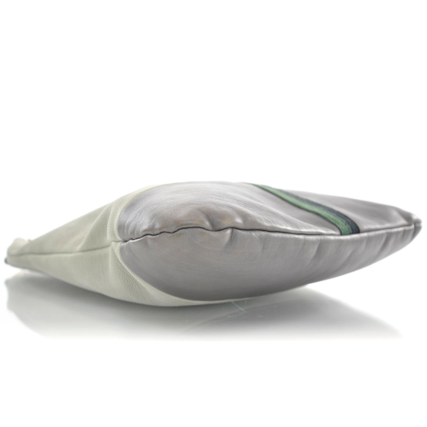 Celine Calfskin Racer Stripe Tote 6 of 10